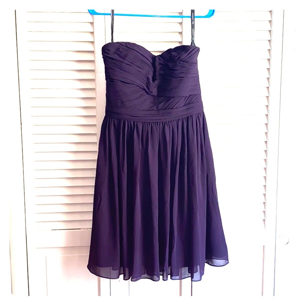 Short Purple Cocktail/Evening Dress